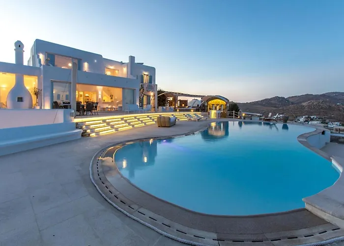 Βίλα Spectacular 5 Bedrooms Vibhu Private Jacuzzis