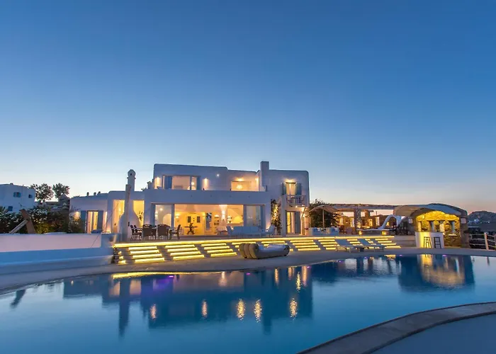 Spectacular 5 Bedrooms Vibhu Private Jacuzzis Kalafatis