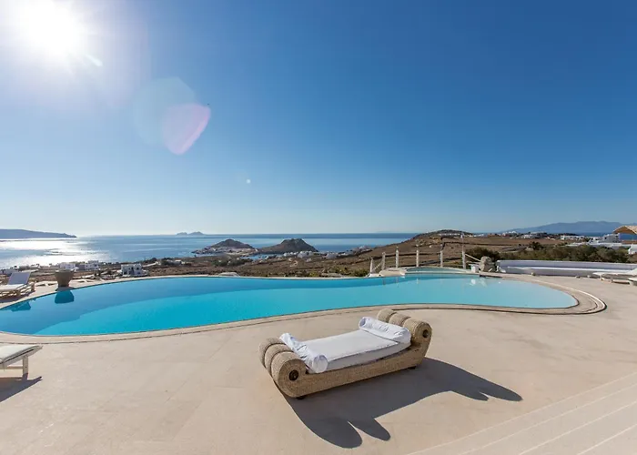 Spectacular 5 Bedrooms Vibhu Private Jacuzzis Καλαφάτη